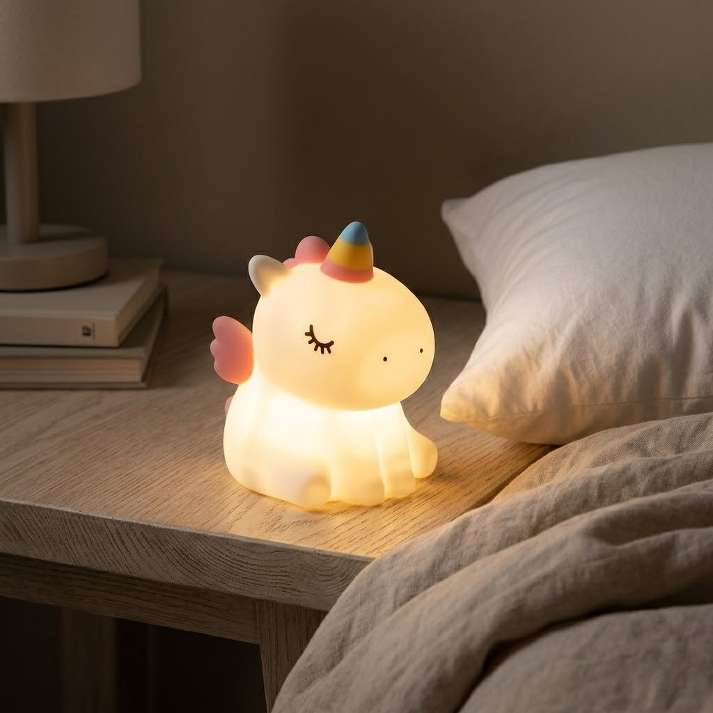 Mini veilleuse licorne