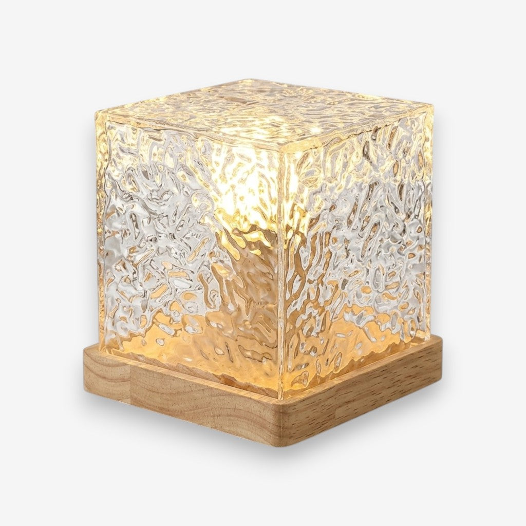 Veilleuse projection cube lumineux
