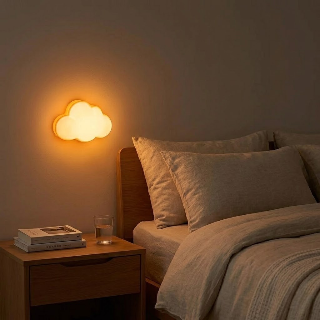 Veilleuse prise nuage doux