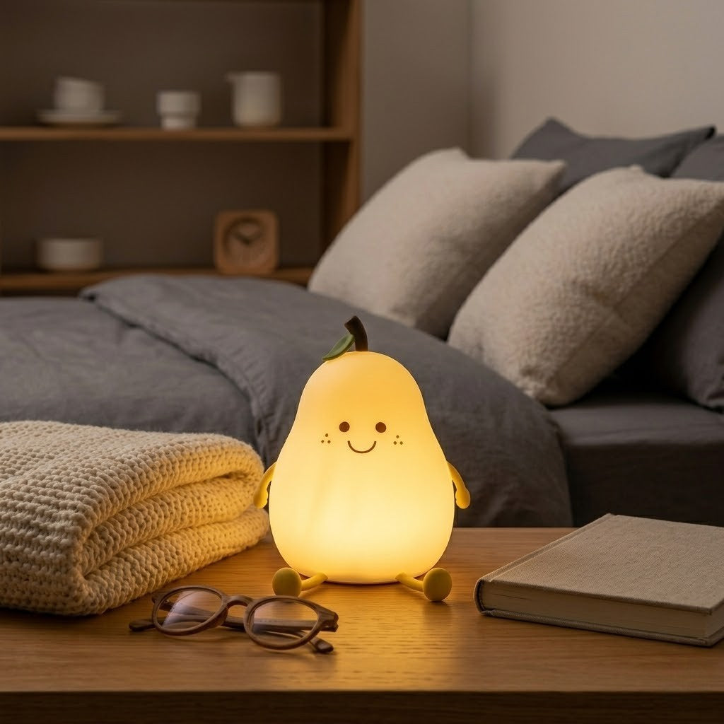 Veilleuse enfant poire