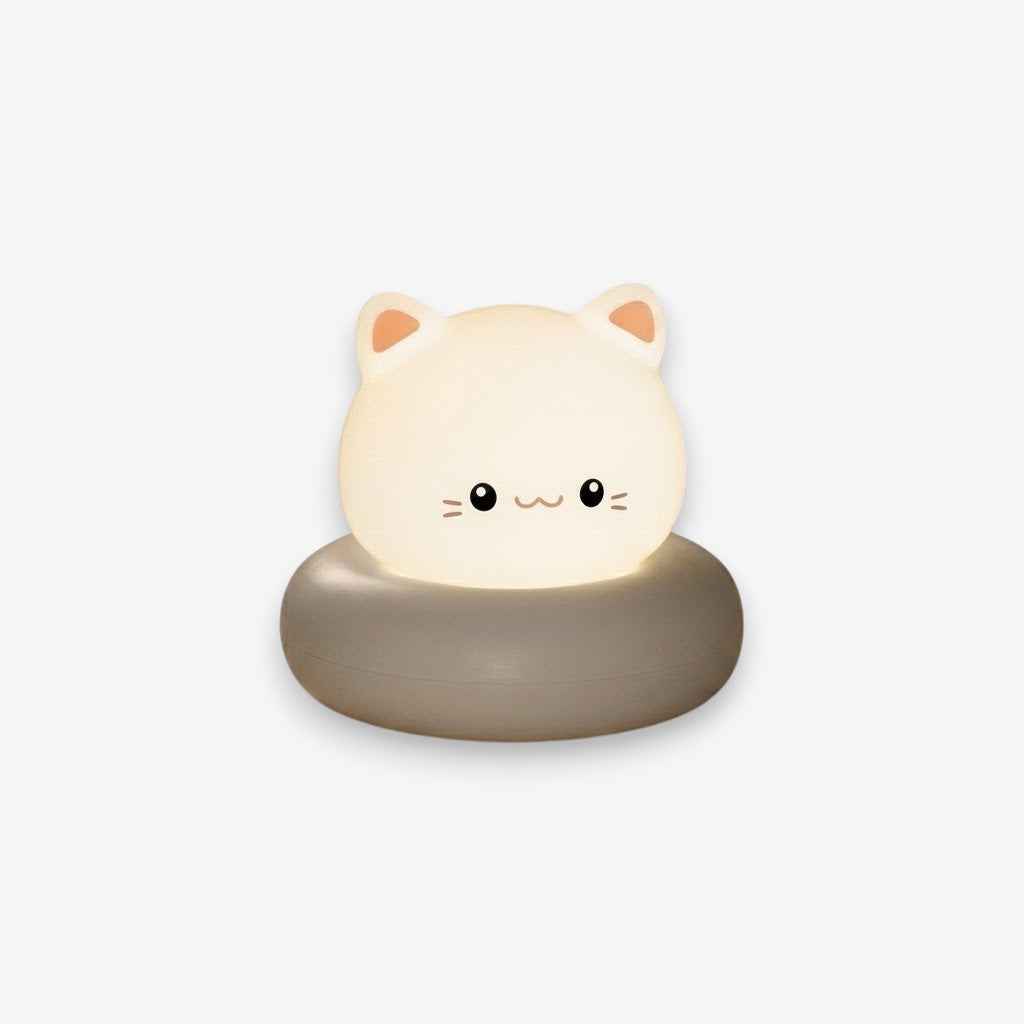 Veilleuse chat boule
