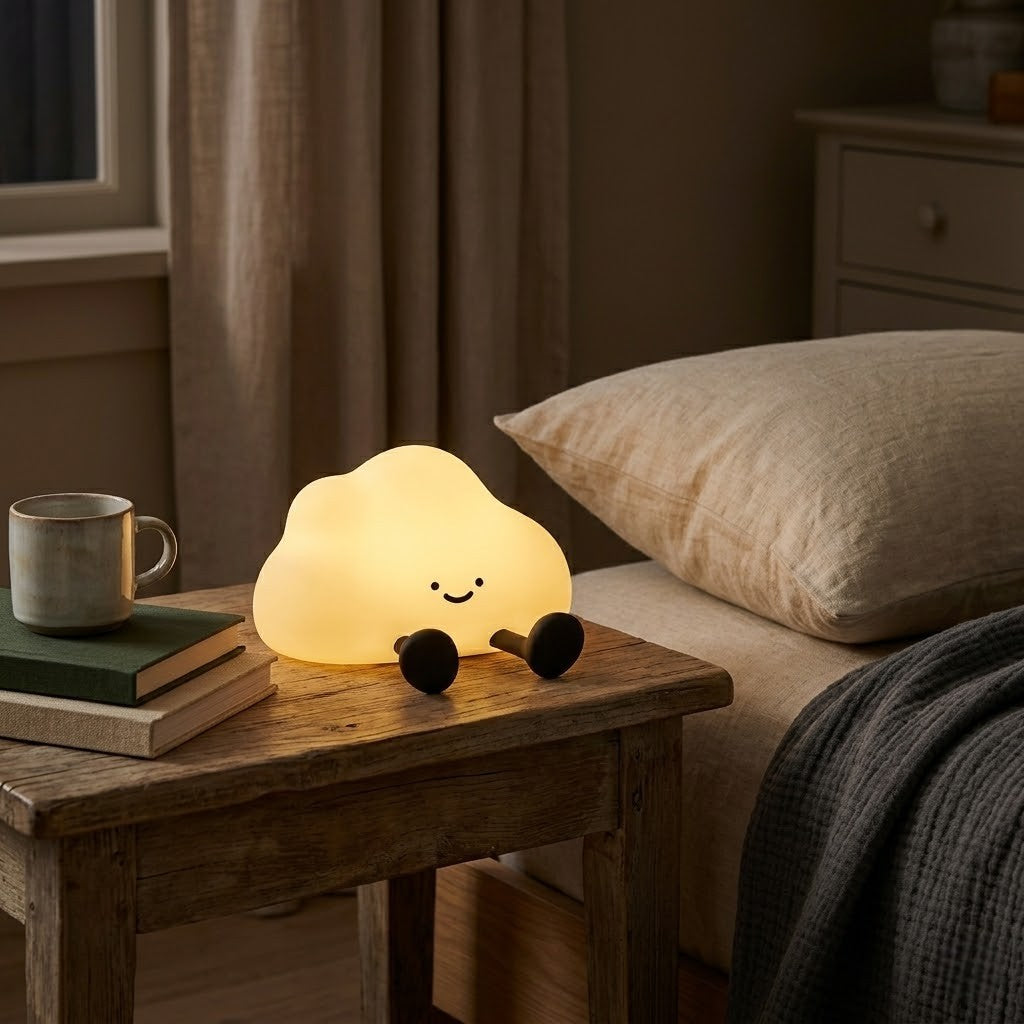 Veilleuse nuage assis