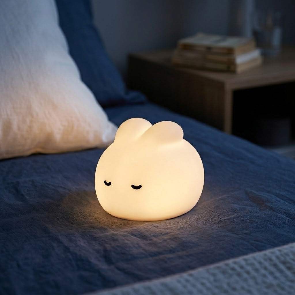 Veilleuse Lapin magique en boule