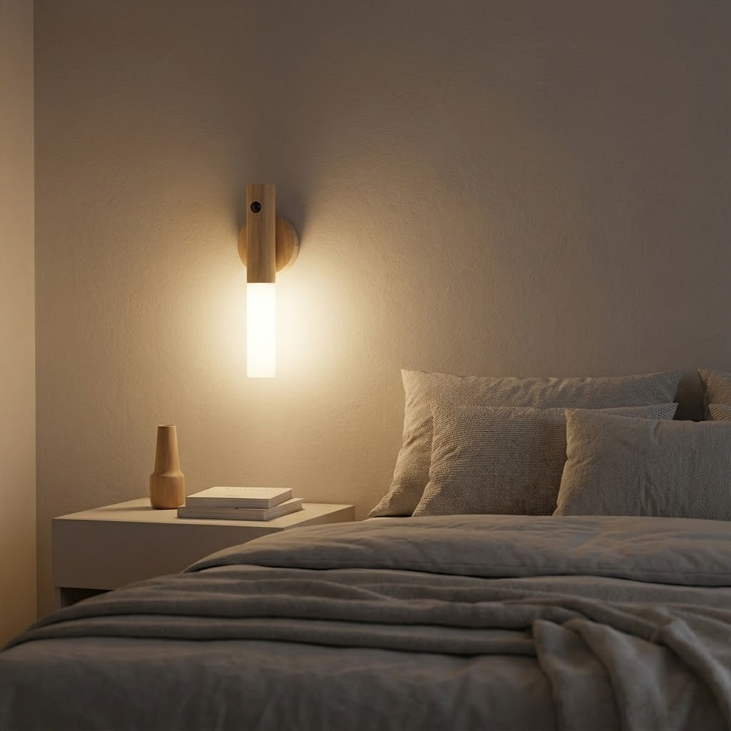 Veilleuse murale tube lumineux