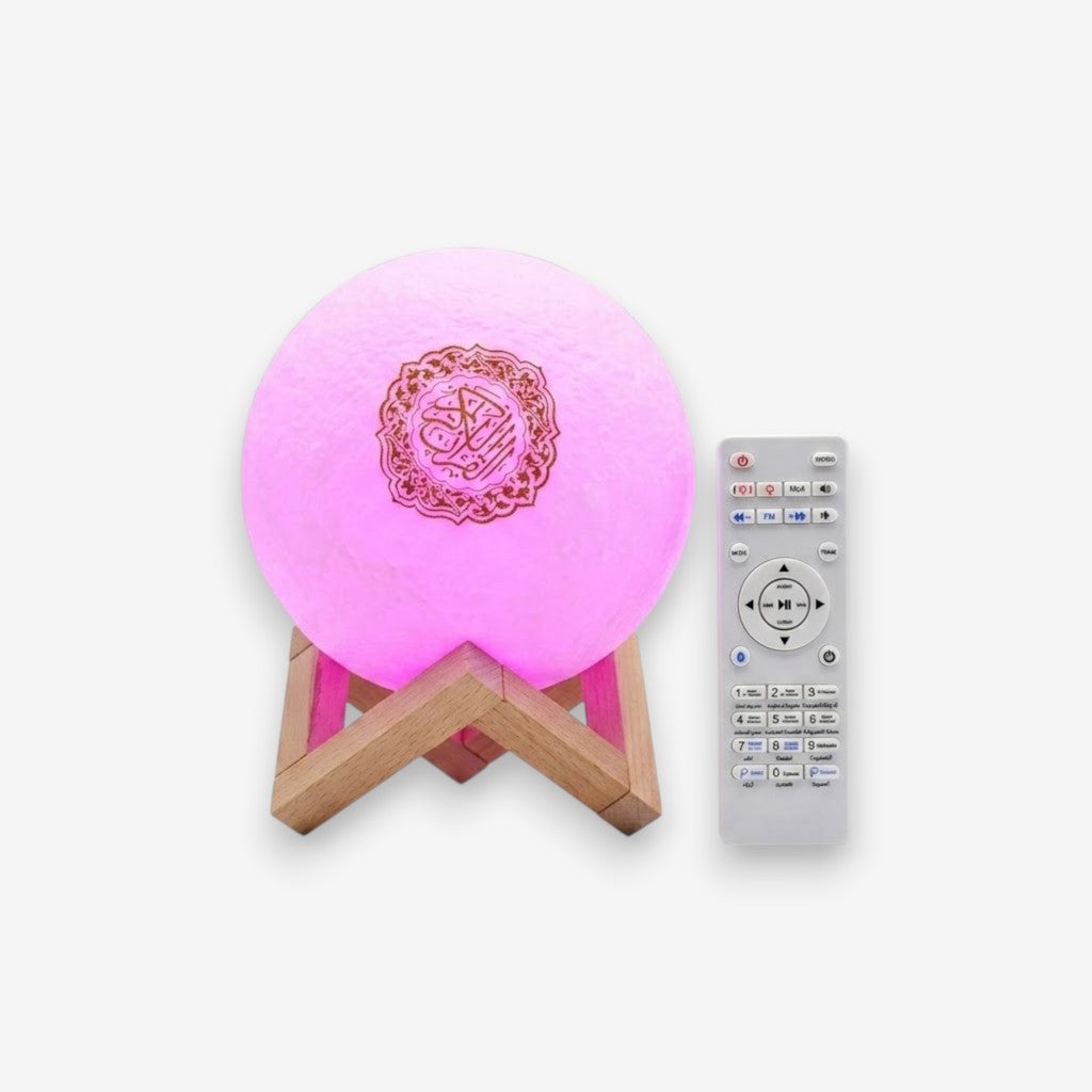 Veilleuse coranique support en bois