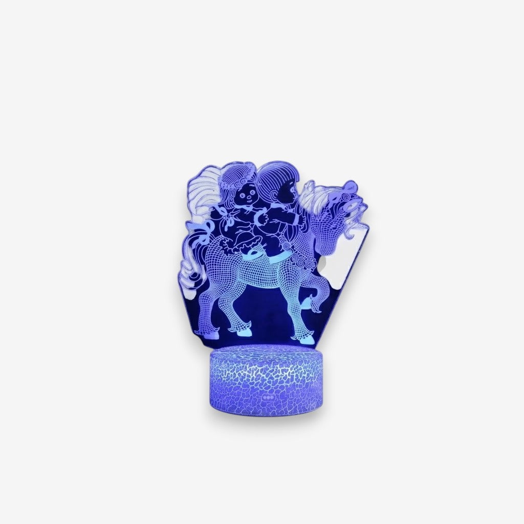 Veilleuse licorne 3D design