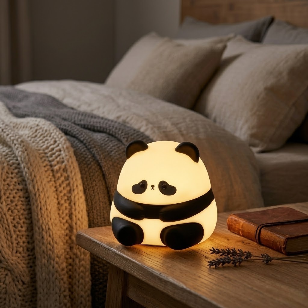 Veilleuse panda apaisant