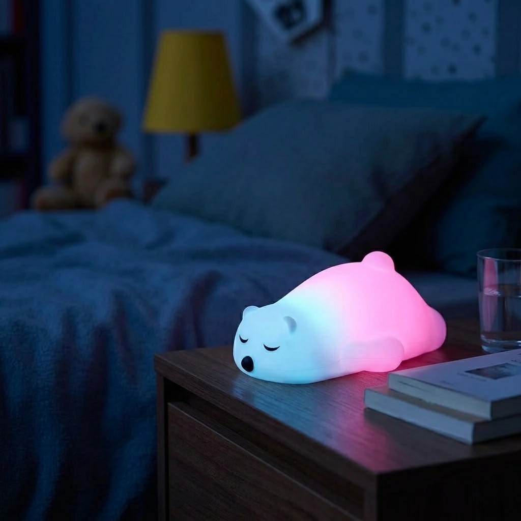 Veilleuse bébé ours