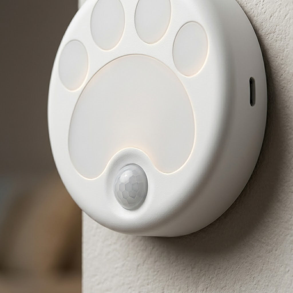 Veilleuse murale patte d'ours