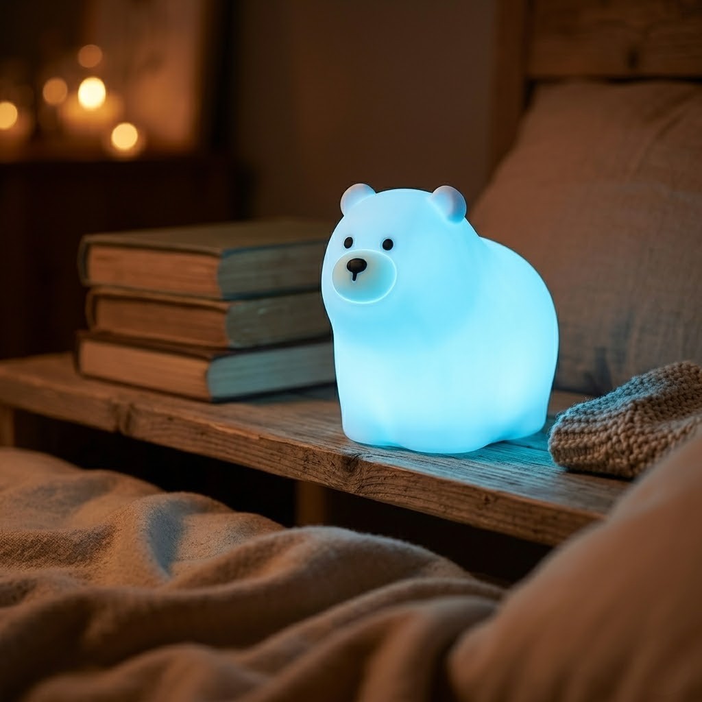 Veilleuse petit ours polaire