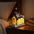 Veilleuse Noël maison lumineuse