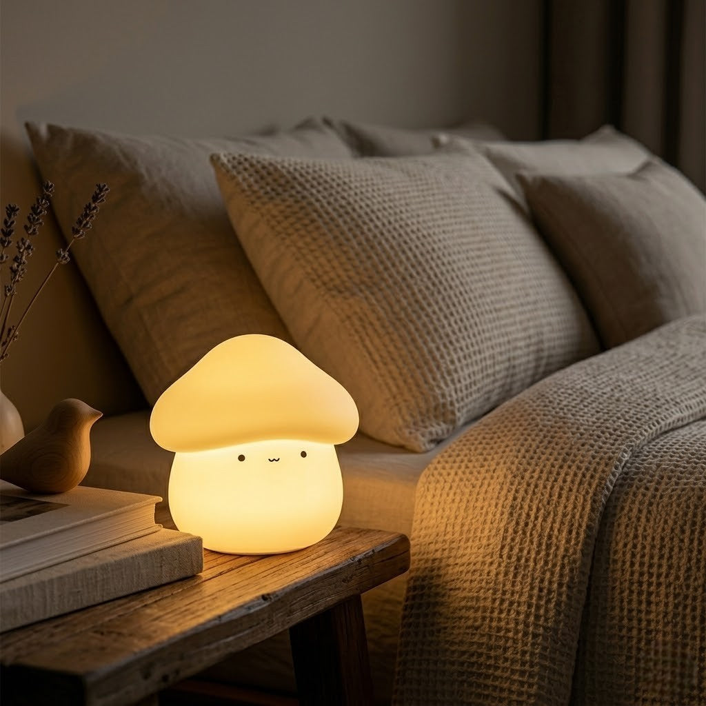Veilleuse champignon lumineux