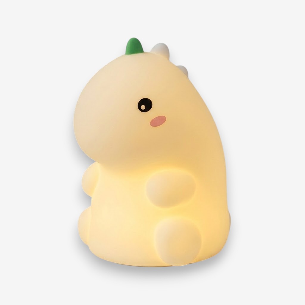 Veilleuse dinosaure assis mignon