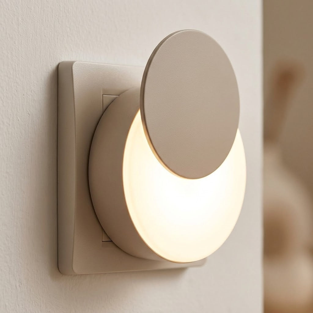 Veilleuse prise rotative design
