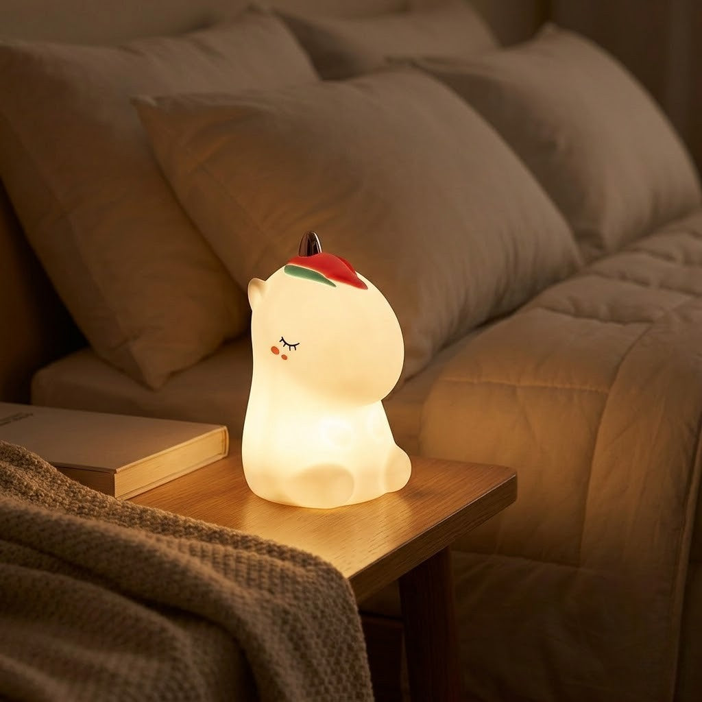 Veilleuse bébé licorne