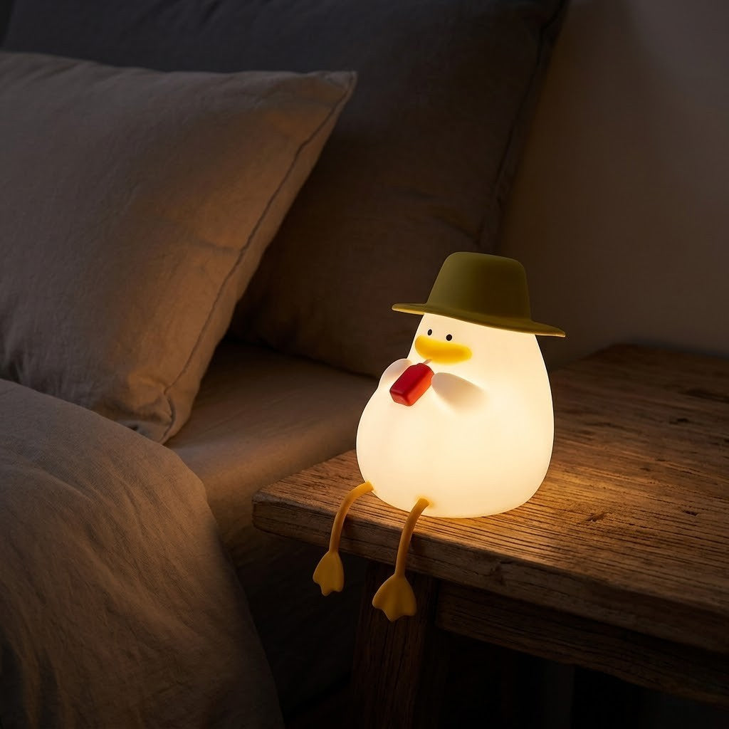 Veilleuse canard assis