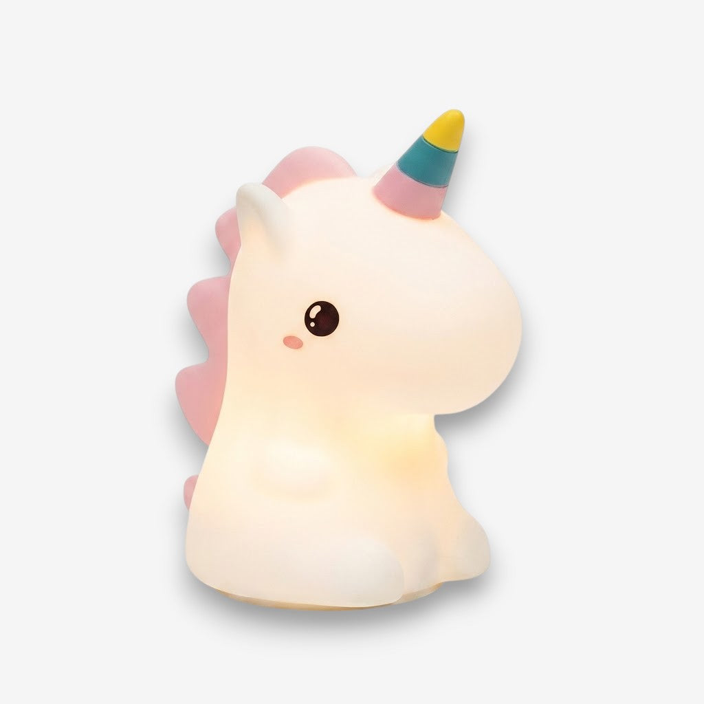 Veilleuse licorne assis magique