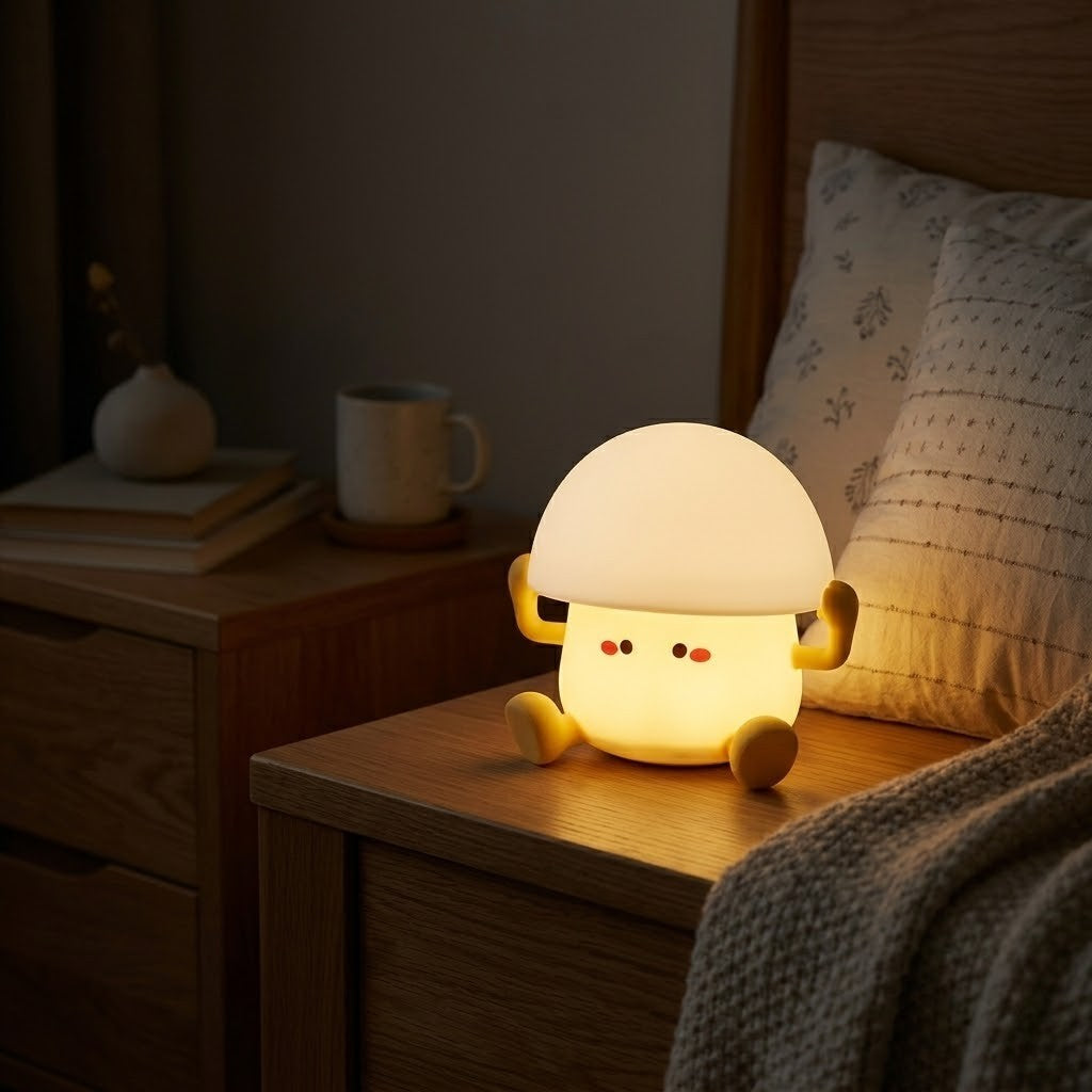 Veilleuse champignon douce lueur