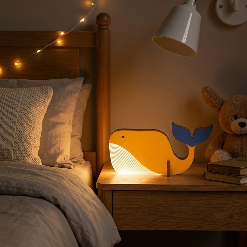 Veilleuse baleine océan de rêves