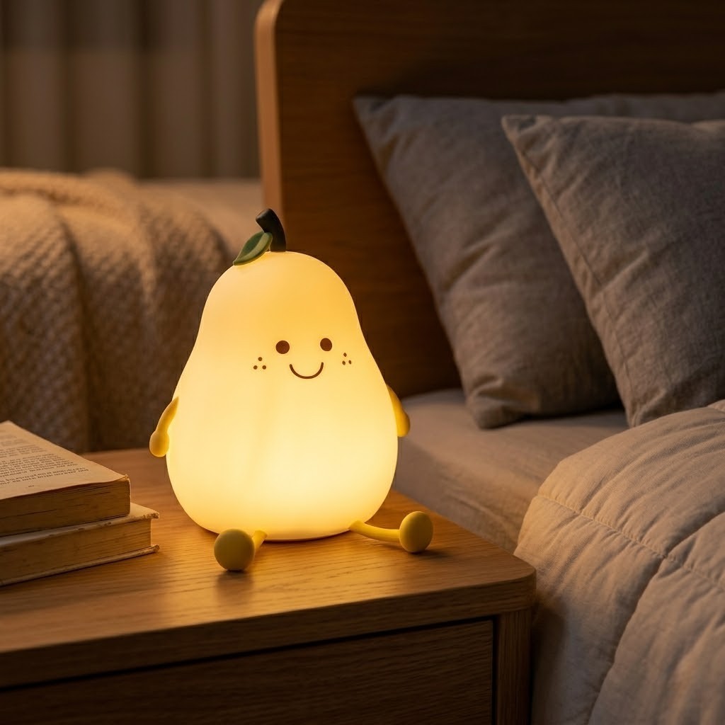 Veilleuse enfant poire