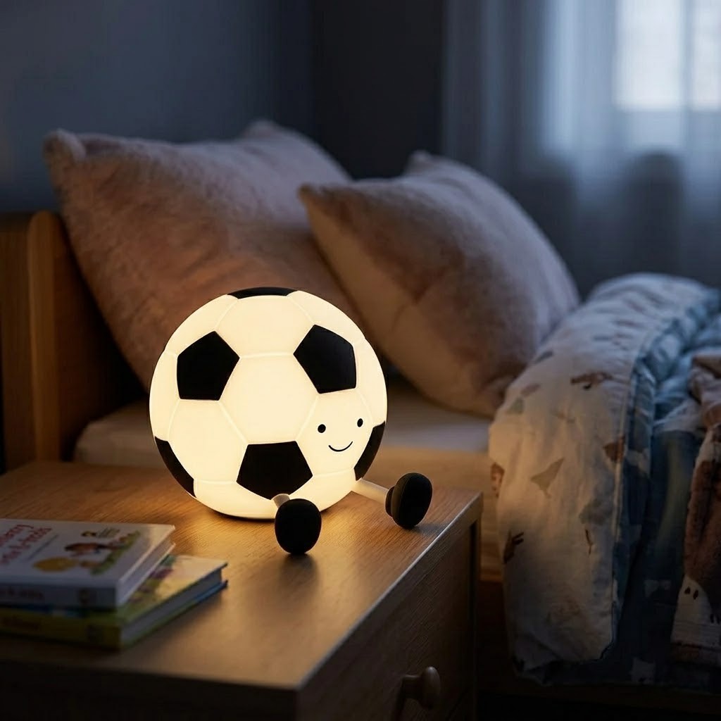 Veilleuse enfant ballon foot