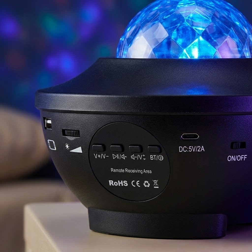 Veilleuse projection avec music