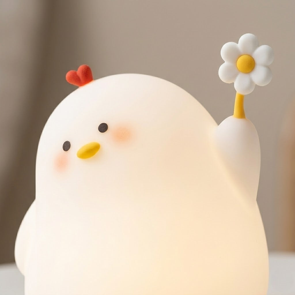 Veilleuse poule câline
