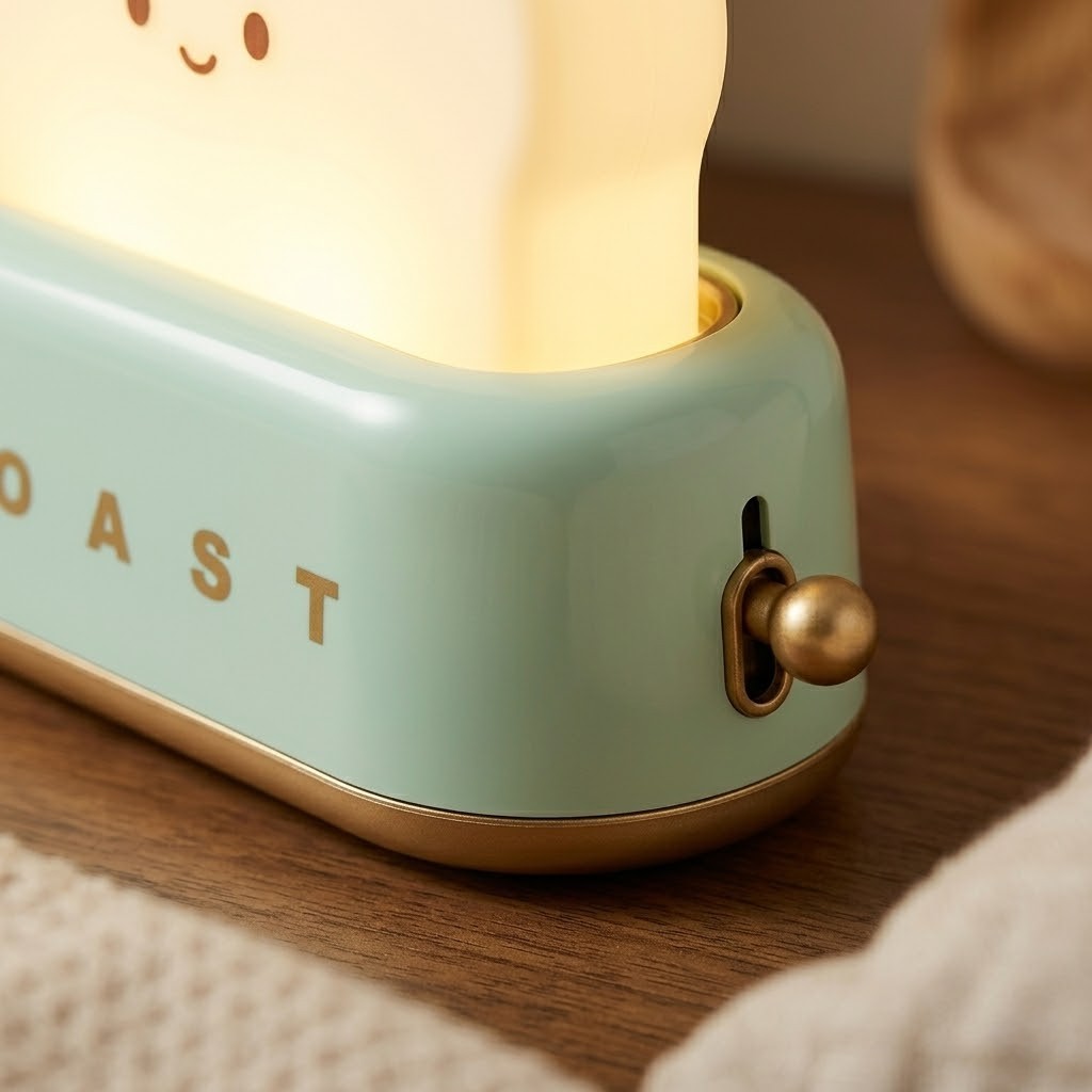 Veilleuse enfant toast mignon