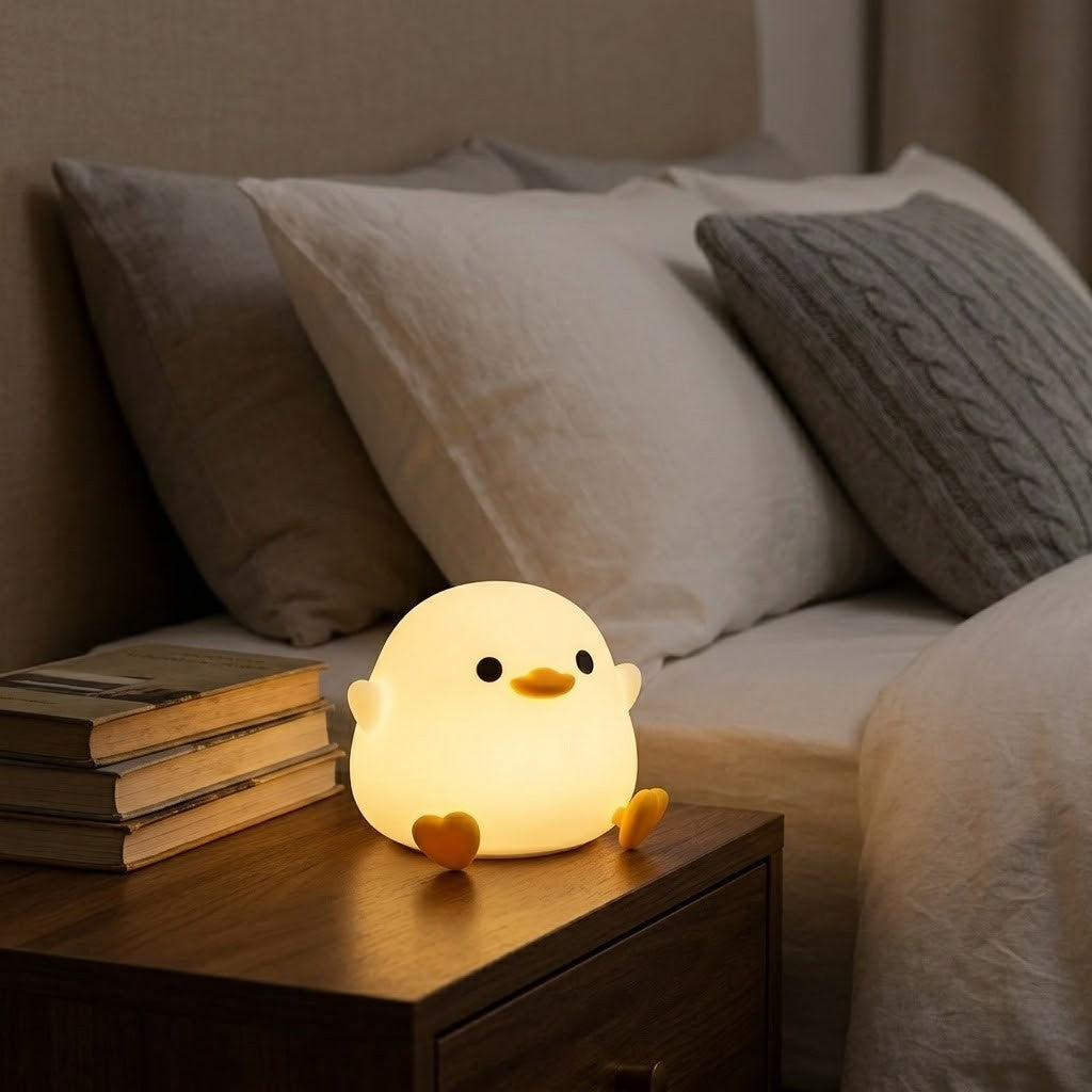 Veilleuse enfant canard