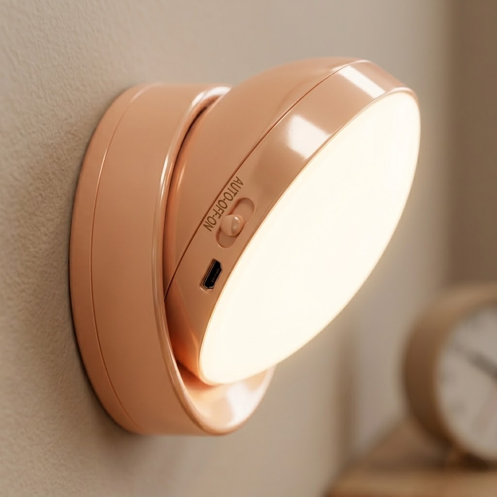 Veilleuse murale inclinable