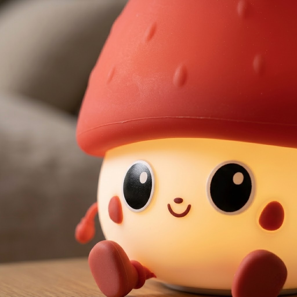 Veilleuse enfant fraise mignonne