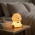 Veilleuse ours assis rigolo