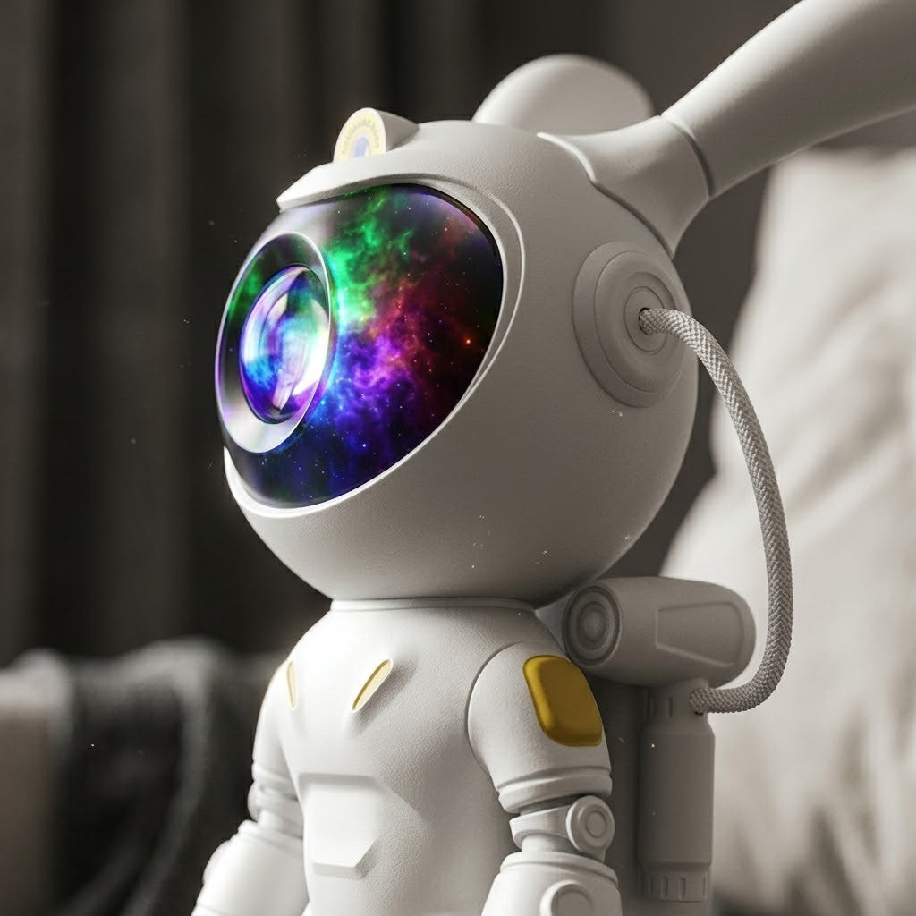 Veilleuse astronaute oreilles de lapin
