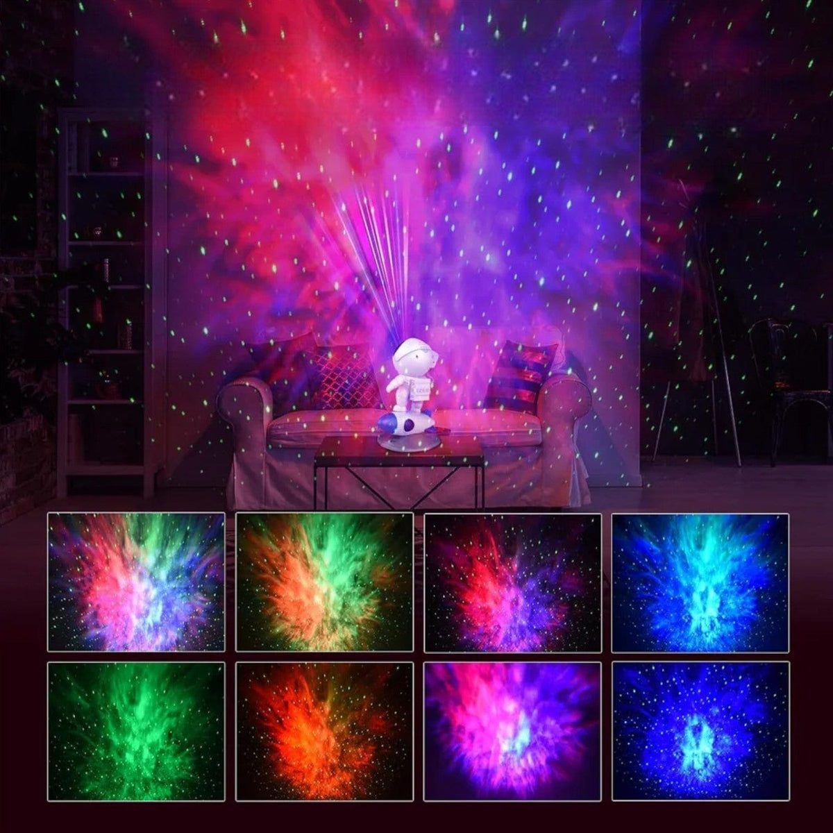 Veilleuse astronaute rocket