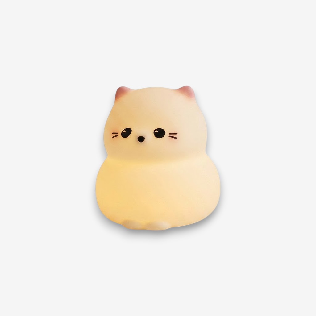 Veilleuse lampe chat