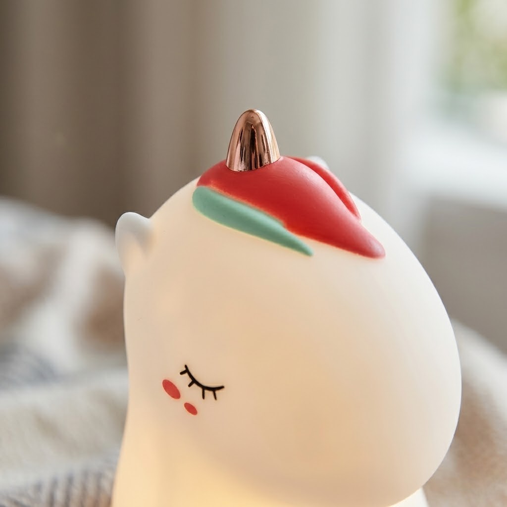 Veilleuse licorne dormeuse