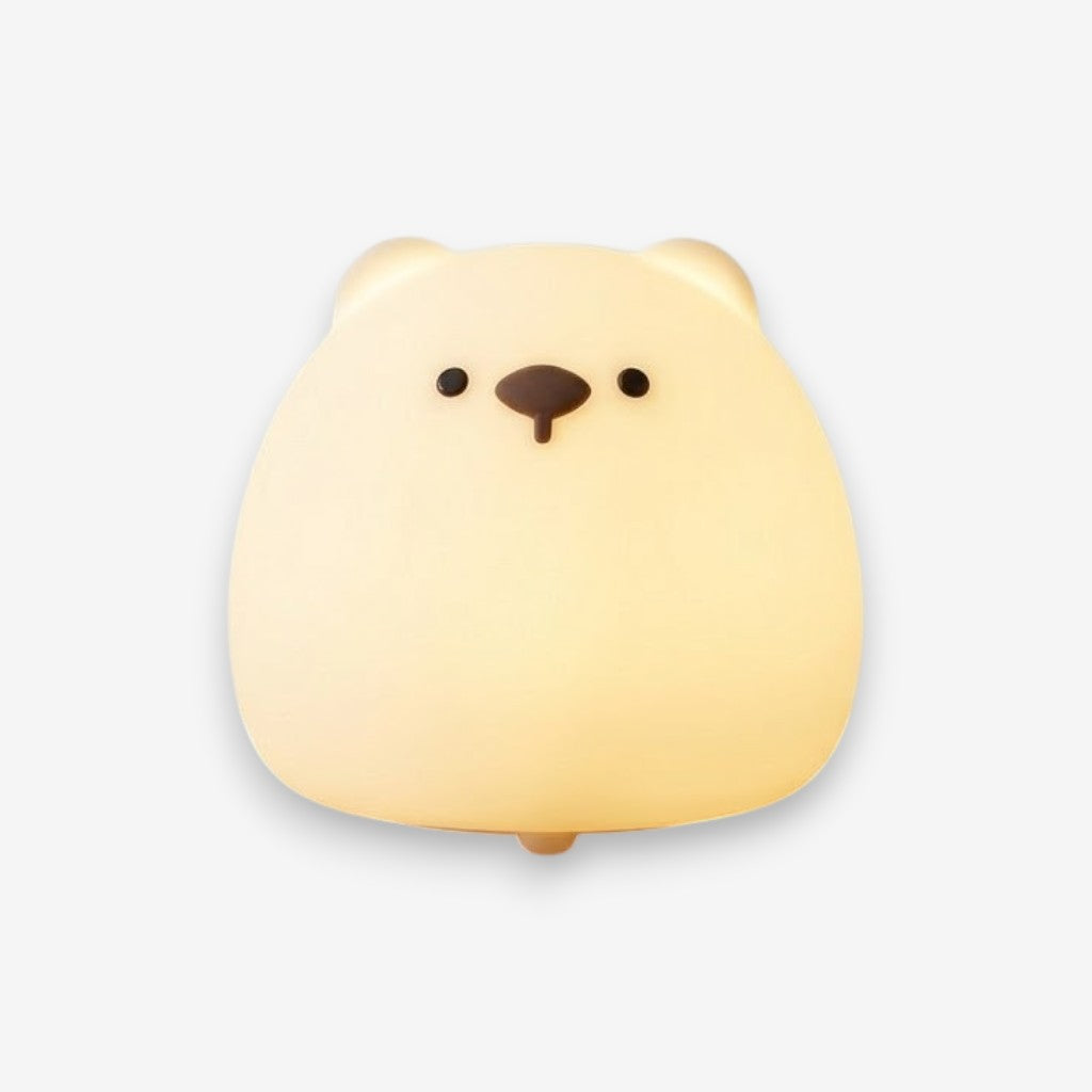 Veilleuse ours rond lumineux