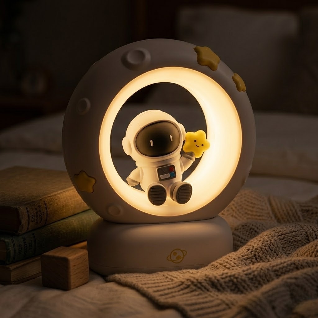 Veilleuse astronaute design