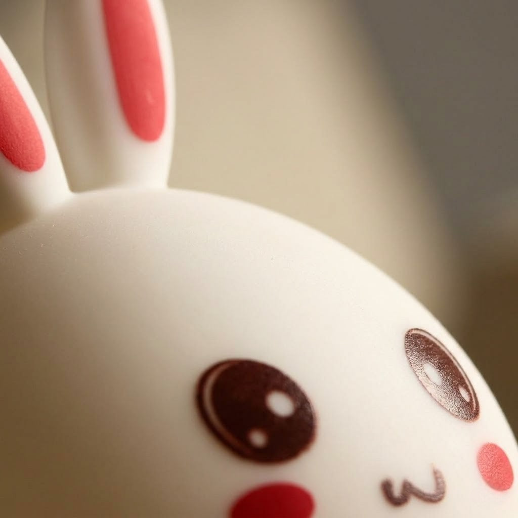 Veilleuse lapin LED ronde
