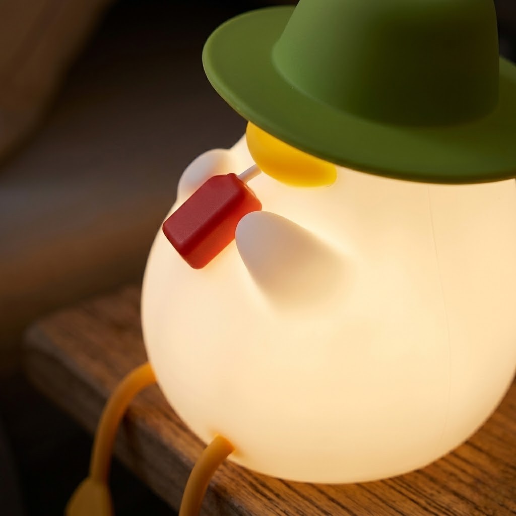 Veilleuse canard assis