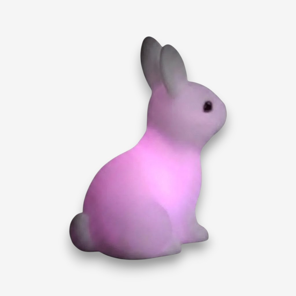Veilleuse lapin LED design