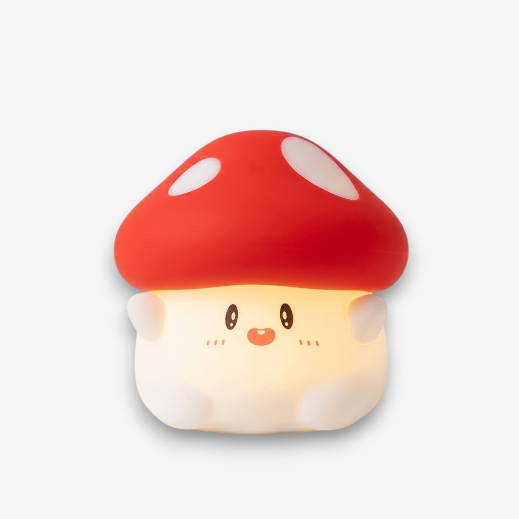 Veilleuse champignon joyeux