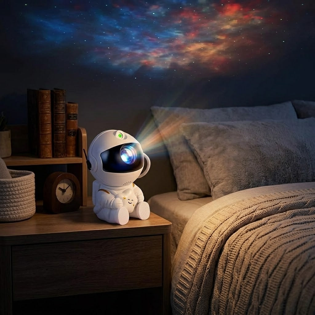 Veilleuse astronaute étoile