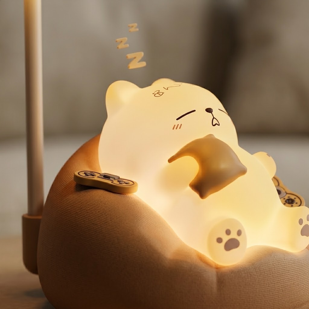 Veilleuse Chat Rêveur