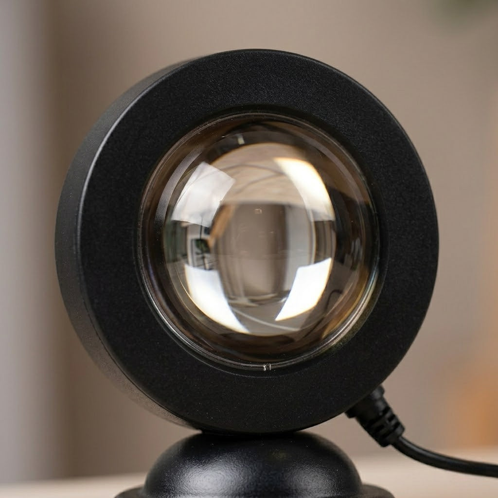 Veilleuse projection coucher de soleil