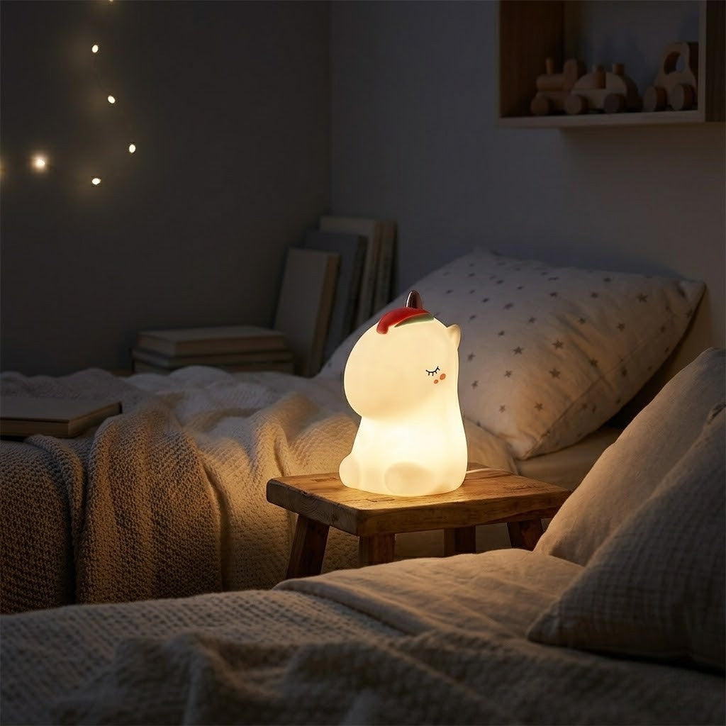 Veilleuse bébé licorne