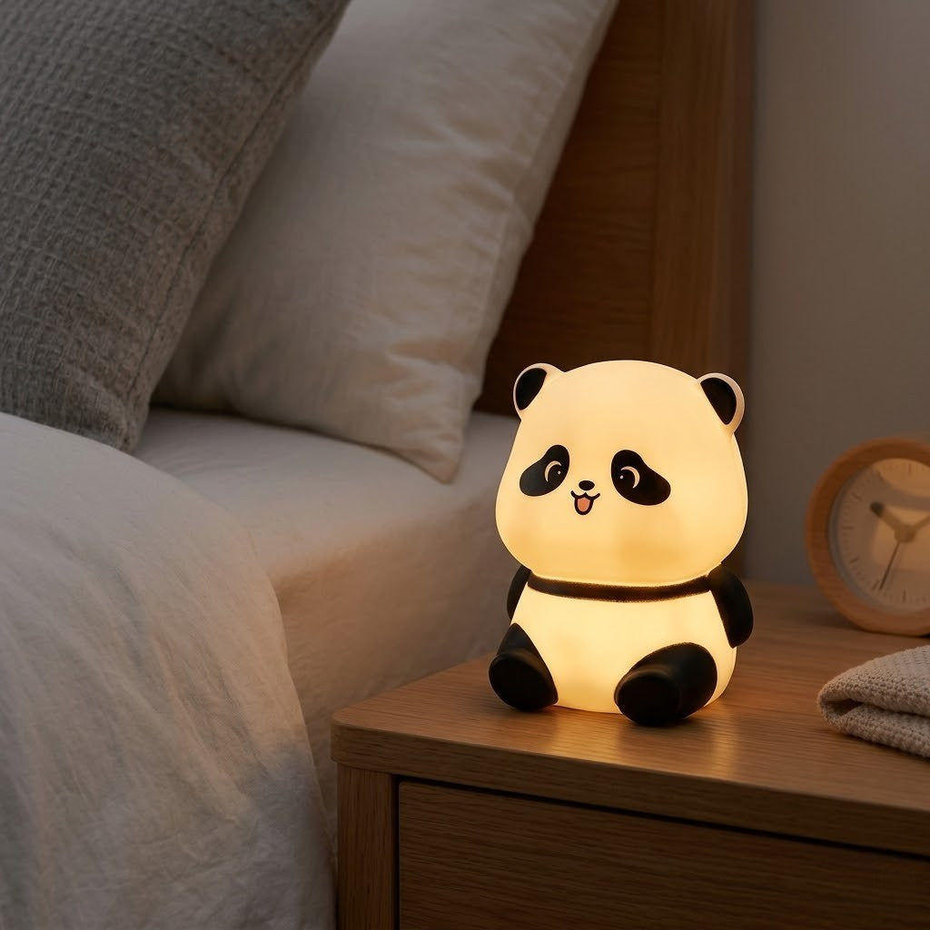 Veilleuse panda câlin