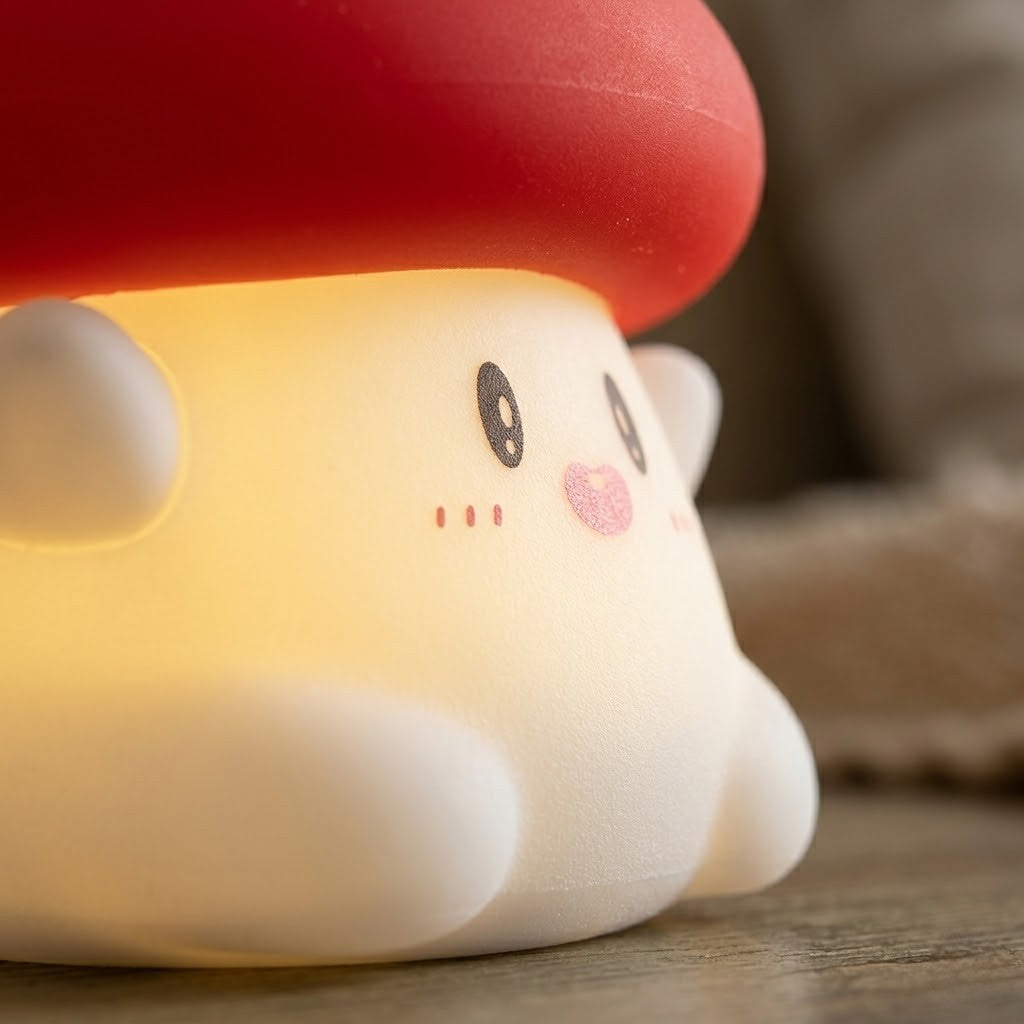 Veilleuse champignon joyeux