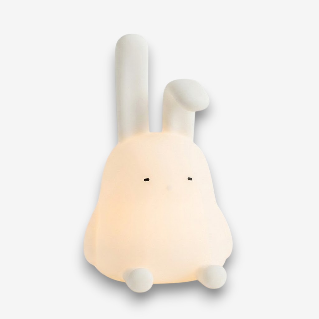 Veilleuse lapin LED assis
