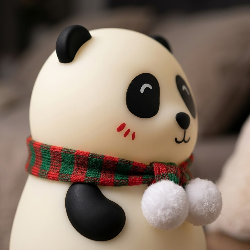 Veilleuse panda noël